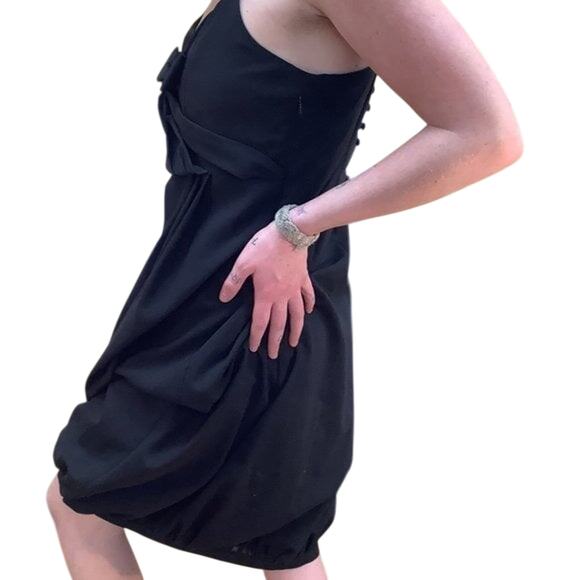 trelise cooper Black Wool Blend 8 Bubble Hem Dress - Picture 3 of 4